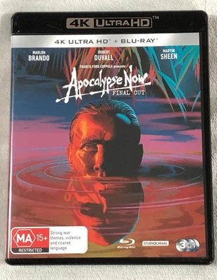 Apocalypse Now Final Cut (4K Ultra HD + Blu-ray) 3 Discs [Marlon Brando, Duvall] - image 1 of 4