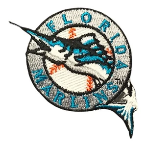 1993-2011 FLORIDA MARLINS MLB BASEBALL VINTAGE 2.25" DIECUT TEAM LOGO PATCH - Picture 1 of 3