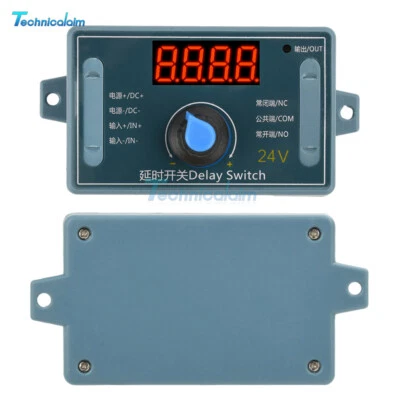 DC5V 12V 24V Adjustable Time Delay Relay Module LED Digital Timer Control Switch - Bild 1 von 4