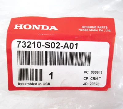 Moldura de parabrisas trasero original Honda 73210-S02-A01 1996-2000 Civic Foto 1 de 4