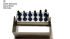 Dental Implant Trephine Drills Kit 12 Pcs Titanium Coated & Bur Holder "Tasrou" - Bild 1 von 5