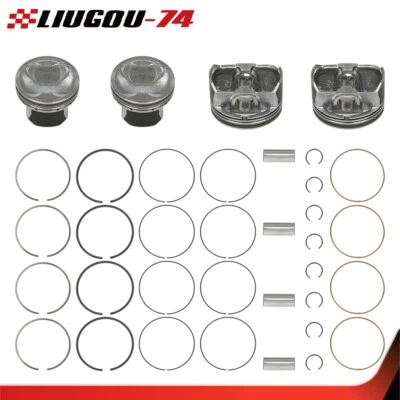 Kit de pistón + anillos de motor apto para Hyundai Sonata Kia Sorento Optima 2011-2019 2,4 L Foto 1 de 4