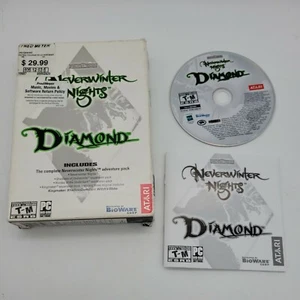 Neverwinter Nights Diamond Online PC DVD-ROM Atari Authentic Manual Case Game - Picture 1 of 8