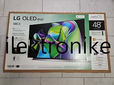 Brand NEW LG OLED evo C3 48 Inch HDR 4K Smart OLED TV OLED48C3AUB - Image 1 of 3