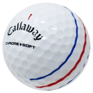 120 Callaway Chrome Soft Triple Track Golf Balls - Good Quality - FREE SHIPPING - Picture 1 of 8