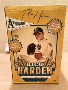 Rich Harden Oakland Athletics A’s Green Jersey Bobblehead Brand New In Box NIB ! - Picture 1 of 10