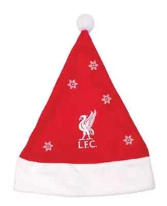Liverpool FC Santa Hat Snowflake Football LFC Christmas Gift Official License - Picture 1 of 6