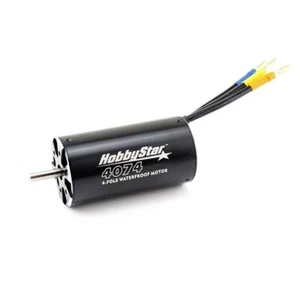 HobbyStar 4074 Motore barca RC senza sensori brushless 4 poli, impermeabile - 1700KV - Foto 1 di 3