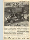 1922 Paper Ad Car Auto Automobile Packard Trucks 2 Ton To 7.5 Ton