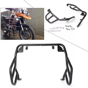 Front Upper Engine Guard Crash Bar Protection For BMW R1200GS 2004-2012 Black - Bild 1 von 11