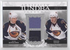 2009 Upper Deck Artifacts Tundra Tandems Silver /25 Ilya Kovalchuk Bryan Little