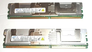Samsung M395T5750CZ4 4GB (2GBx2) PC2-5300F 667MHZ 240-Pin CL5 DDR2 Memory - Picture 1 of 2