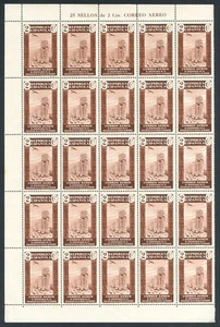 ESPAÑA - AÑO 1936 - EDIFIL 712** - PLIEGO DE 25 SELLOS - ASOCIACIÓN DE LA PRENSA - Picture 1 of 2