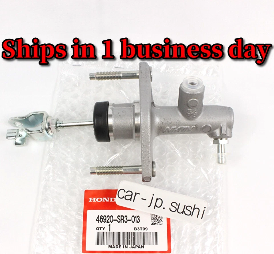 Cilindro maestro embrague HONDA GENUINO 'RHD Del Sol CIVIC EG Integra 46920-SR3-013 Foto 1 de 4