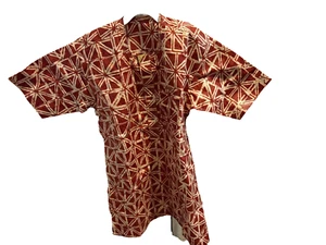 Boys African Cloth Embroidery Tye & Dye Shirt Only Outfit Multicolor Medium - Picture 1 of 5