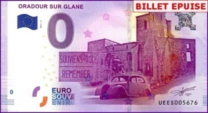 ORADOUR SUR GLANE / BILLET 0 € / NULL EURO-SCHEIN / UEES 2017-2 - Imagen 1 de 1