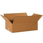 20 x 12 x 6 Corrugated Cardboard Boxes, Flat 20"L x 12"W x 6"H, Pack of 25 | ...