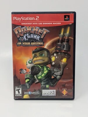 Ratchet & Clank: Up Your Arsenal Greatest Hits (Sony PlayStation 2, 2005) - Image 1 of 3