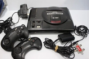 Original Sega Genesis mit 2 Controllern MK-1601 Videospielsystem Model 1 getestet W - Bild 1 von 8