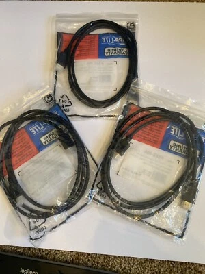 3-TRIPP LITE Conectividad P568-006 6 pies CABLES PLANOS HDMI ALTA VELOCIDAD-Chapados en Oro Foto 1 de 4
