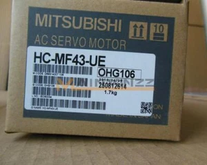 One New MITSUBISHI SERVO MOTOR HC-MF43-UE HCMF43UE - Picture 1 of 4