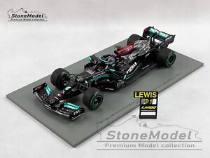 Spark 1:18 Mercedes F1 W12 #44 Lewis Hamilton Russia 2021 100th GP Winner 18S604