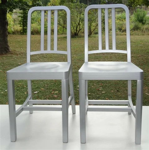 PAIR Good Form Style NOT Aluminum Chairs [Wood] * NICE Cover