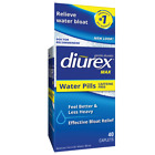 Diurex Max Water Pills Maximum Caffeine Free Diuretic Relieve Water Bloat 40 ct