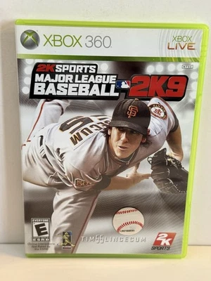Major League Baseball 2K9 (Microsoft Xbox 360, 2009) - CIB Complete - Tested - Image 1 of 4