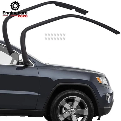 Moldura de carcasa de rueda de 2 piezas para Jeep Grand Cherokee 2011 2012 2013 2014 2015 2016 Foto 1 de 4