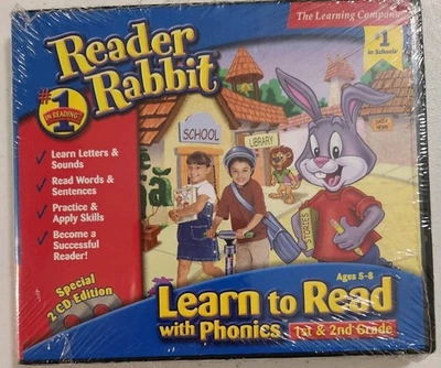 Reader Rabbit Learn to Read with Phonics 1st & 2nd Grade (Microsoft Windows/Mac) - Image 1 of 3
