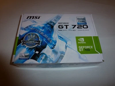 MSI GeForce GT 720 - N720-2GD3HLP - 2GB DDR3 - Bild 1 von 4