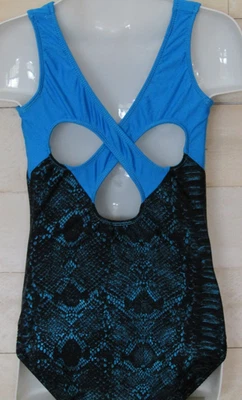 MOTIONWEAR Leotardo Piel de Serpiente Estampado Gimnasia CM 8-10 Niños Niñas M Foto 1 de 3