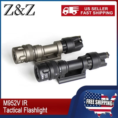 M952V IR Tactical Flashlight with KM3 LED IR Head Weapon Light with Pad Switch - Image 1 of 4