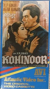 KOHINOOR 1960 B W VHS Vintage Classic Hindi Movie Dilip Kumar , Meena Kumari - Picture 1 of 10