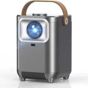 【Electric Focus & Auto Keystone】Portable Projector with WiFi and Bluetooth, 1... - Bild 1 von 8