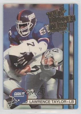 1990 Action Packed The All-Madden Team Lawrence Taylor #12 HOF - Image 1 of 2