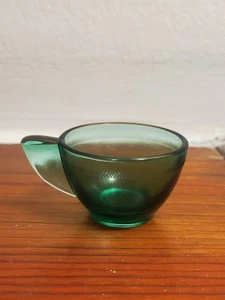 Akro Agate Mini Tea Cup (Translucent Green) - Picture 1 of 5