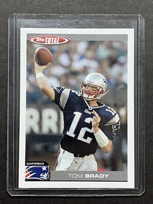 TOM BRADY 2004 Topps Total #200 - Early Brady! New England Patriots - Image 1 of 2