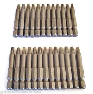 25 GOLIATH INDUSTRIAL 2" SQUARE SCREW BITS #2 ROBERTSON SB2S2 DRIVER  - Picture 1 of 1