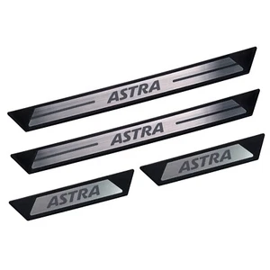 Para Opel Astra K Hb-SW 2015-2021 listones de entrada umbral de puerta acero inoxidable 4 piezas - Imagen 1 de 6