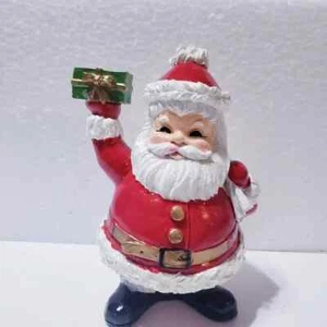 Weihnachten Weihnachtsmann kleine Figur 5,5" Wondershop Resin - Bild 1 von 4