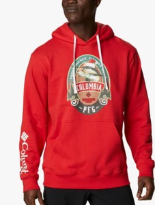 Columbia Herren PFG Vintage Sign Hoodie, Red Spark/Santa Marlin, XX-Large - Bild 1 von 4