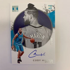 2019/20 Panini Impeccable CODY MARTIN On Card Auto SP Rookie #32/99 HORNETS - Picture 1 of 2