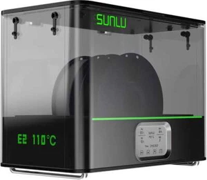 SUNLU Stampante 3D Asciugatrice Filamento E2 110 °C Massimo 500W PTC Doppia Camera PC - Foto 1 di 11