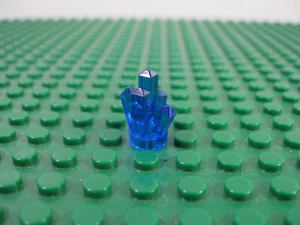 LEGO Trans-Dark Blue Rock 1x1 Crystal 5 Point Power Miners 8958 8961 #52 - Picture 1 of 1