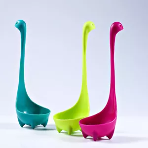 3X Suppenkelle Kelle Schöpflöffel Monsters Dino Küchenhelfer Nessie Löffel DE - Bild 1 von 6