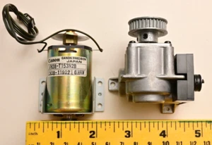 Canon Precision Motor FN38-T153N2B with ~20:1 Right Angle Gearbox & Encoder Sony - Picture 1 of 8
