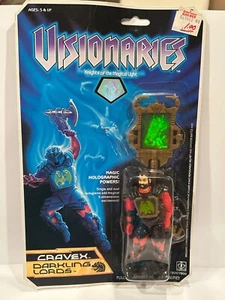Vintage 1987 Toy Visionaries Cravex Darkling Lords Hasbro Action Figure Mint MOC - Picture 1 of 18
