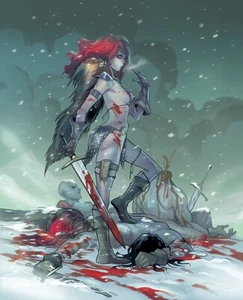 Red Sonja #1 Mirka Andolfo Variant 2019 - Limited to 500 - NM or Better - Picture 1 of 2